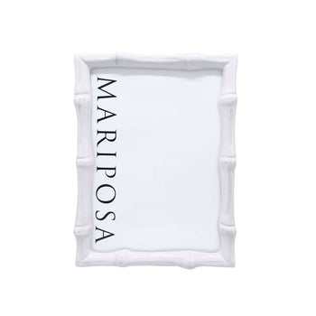 Mariposa Frame - Bamboo White 5x7